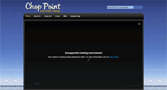 Desktop Screenshot of choppointcamp.com